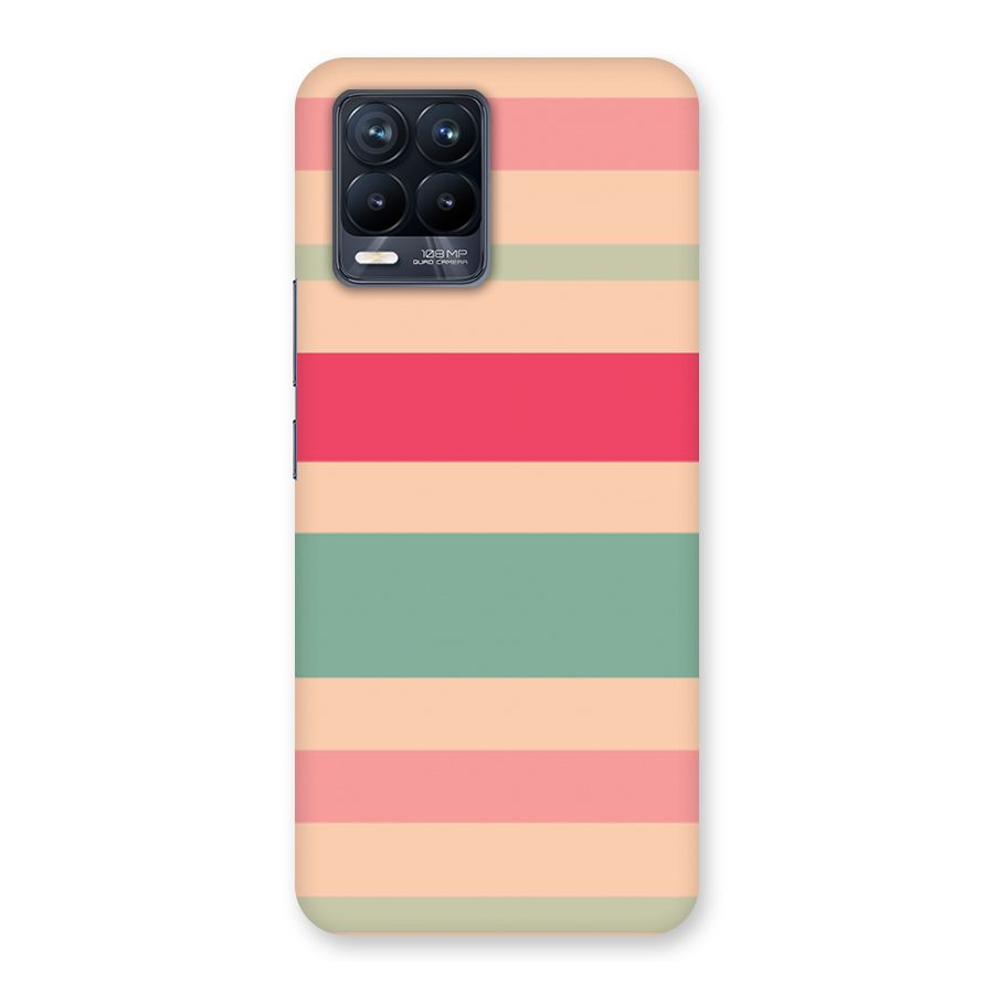 Pastel Stripes Vintage Back Case for Realme 8 Pro