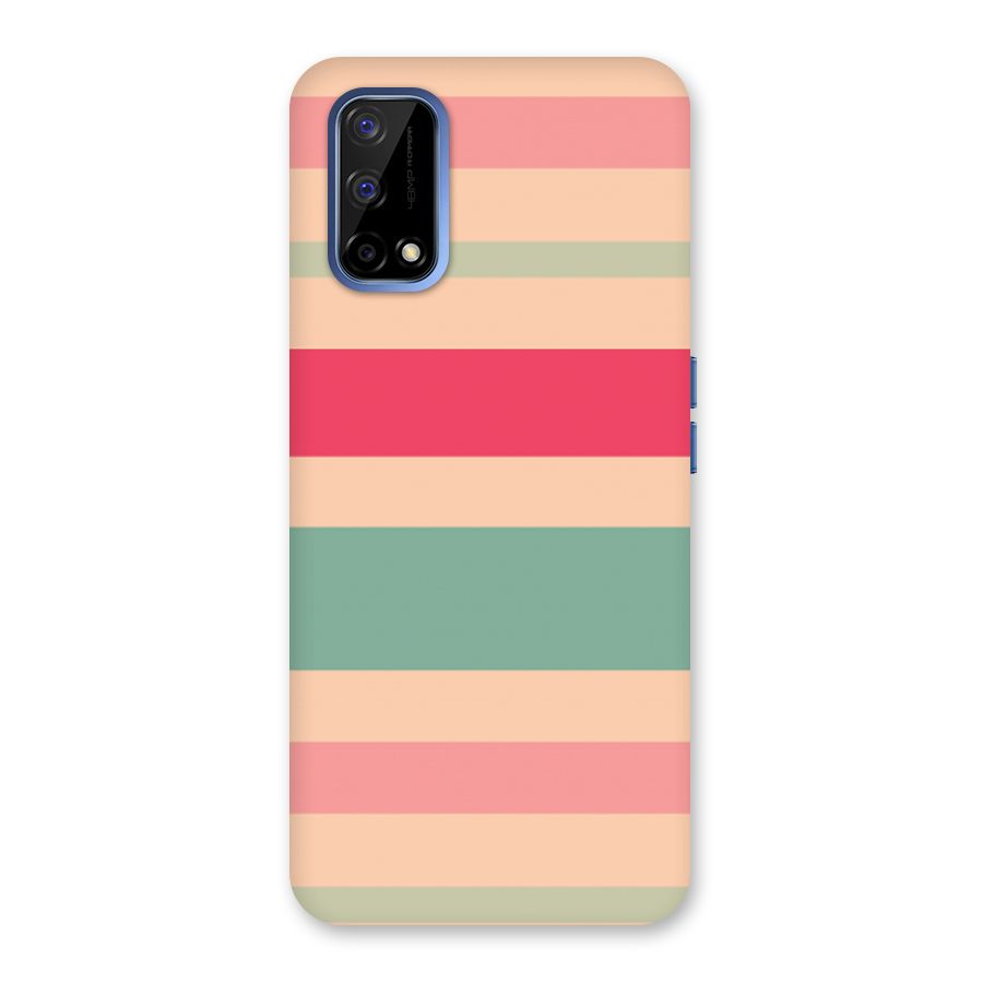 Pastel Stripes Vintage Back Case for Realme Narzo 30 Pro