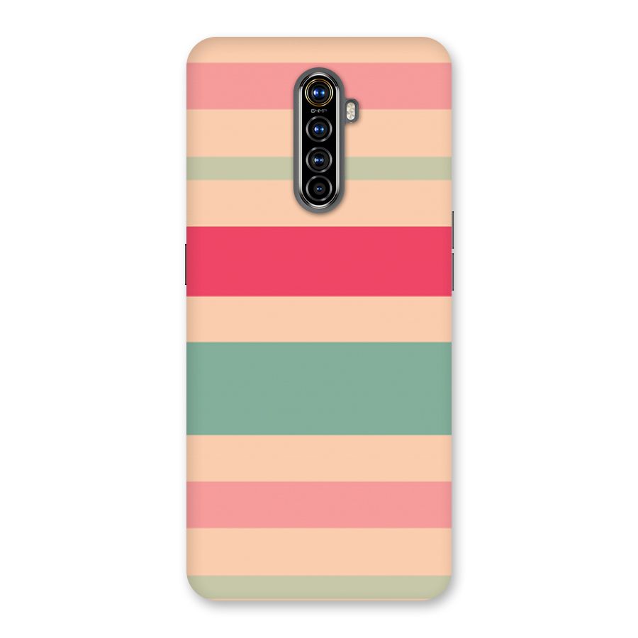 Pastel Stripes Vintage Back Case for Realme X2 Pro
