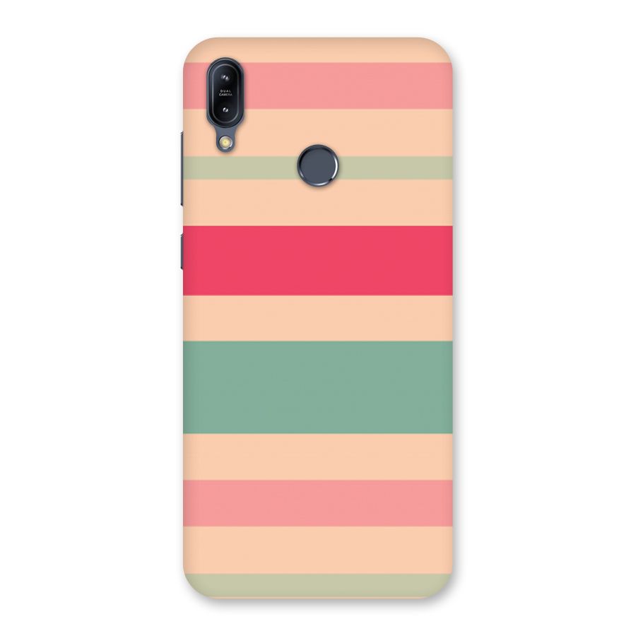 Pastel Stripes Vintage Back Case for Zenfone Max M2