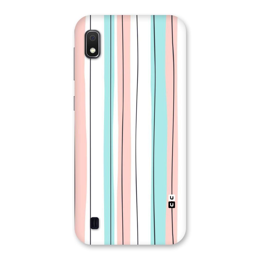 Pastel Tri Stripes Back Case for Galaxy A10