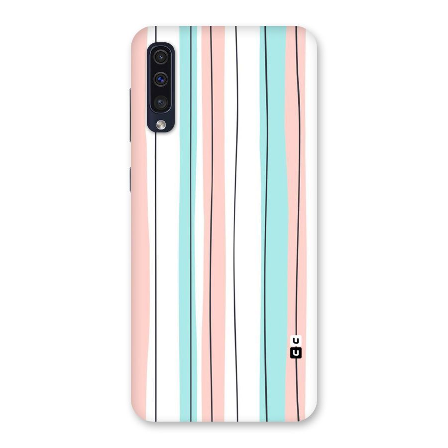 Pastel Tri Stripes Back Case for Galaxy A50s