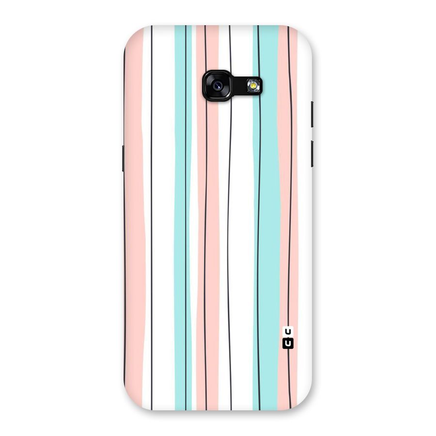 Pastel Tri Stripes Back Case for Galaxy A5 2017