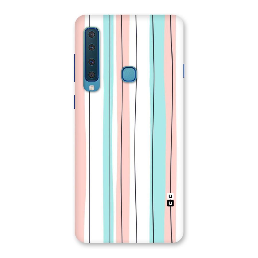 Pastel Tri Stripes Back Case for Galaxy A9 (2018)