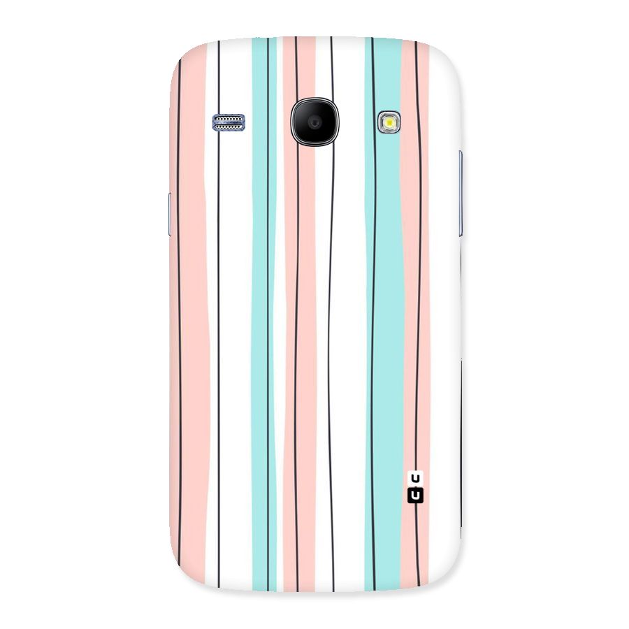 Pastel Tri Stripes Back Case for Galaxy Core