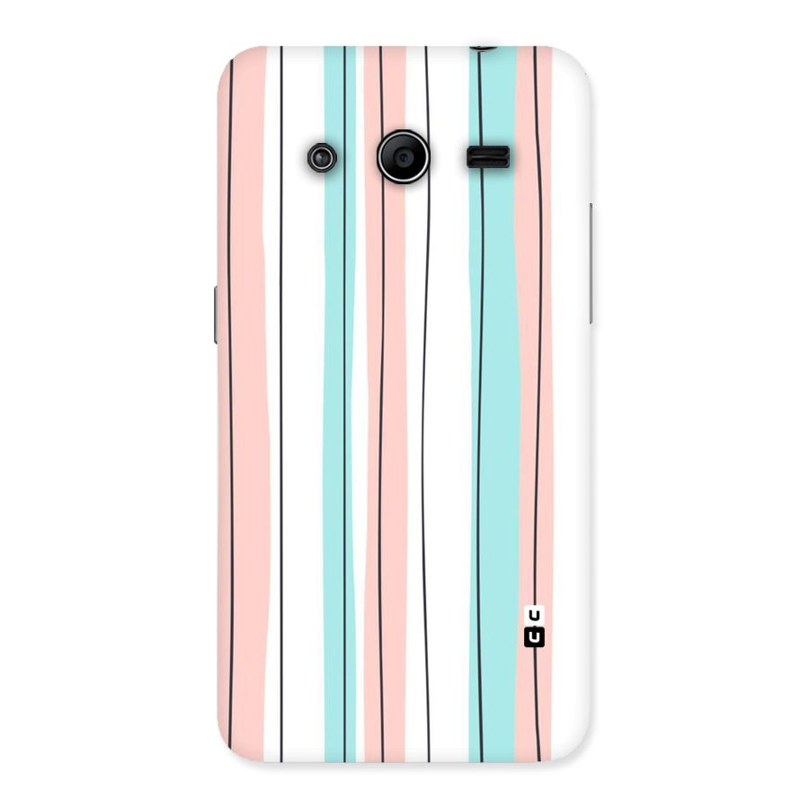 Pastel Tri Stripes Back Case for Galaxy Core 2