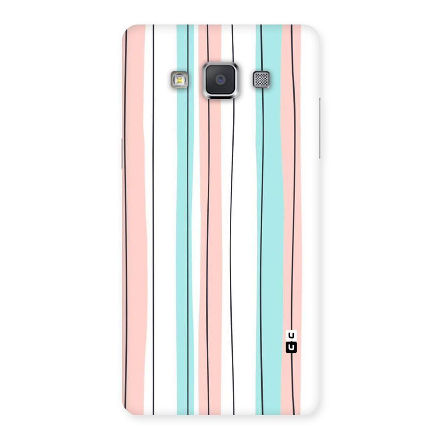 Pastel Tri Stripes Back Case for Galaxy Grand Max