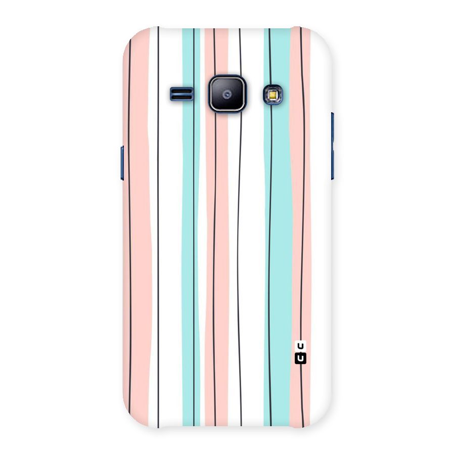 Pastel Tri Stripes Back Case for Galaxy J1