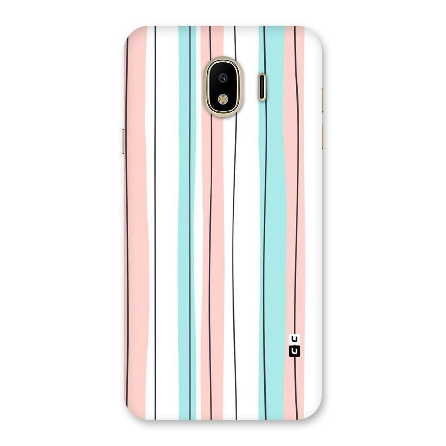 Pastel Tri Stripes Back Case for Galaxy J4