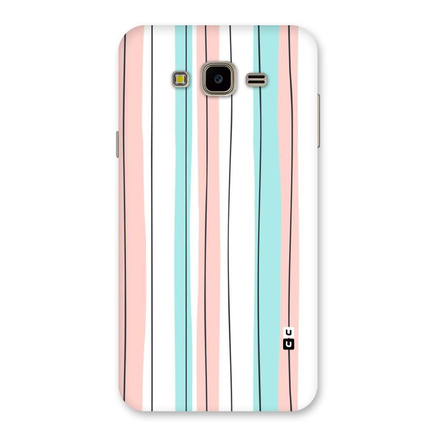 Pastel Tri Stripes Back Case for Galaxy J7 Nxt
