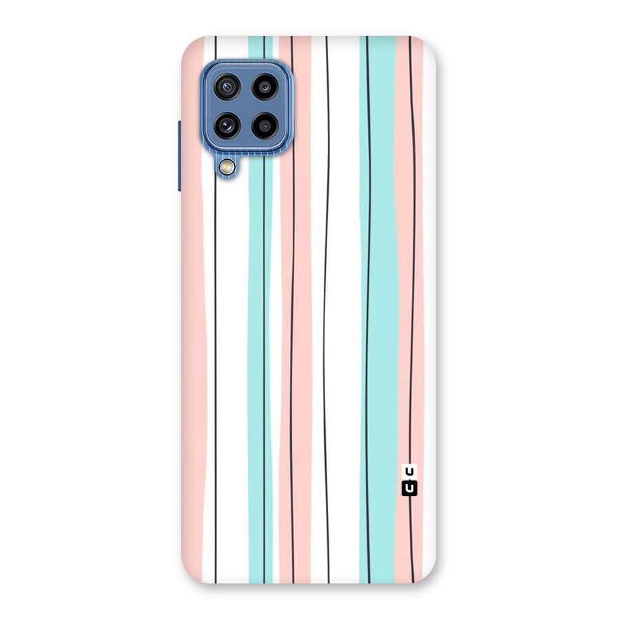 Pastel Tri Stripes Back Case for Galaxy M32