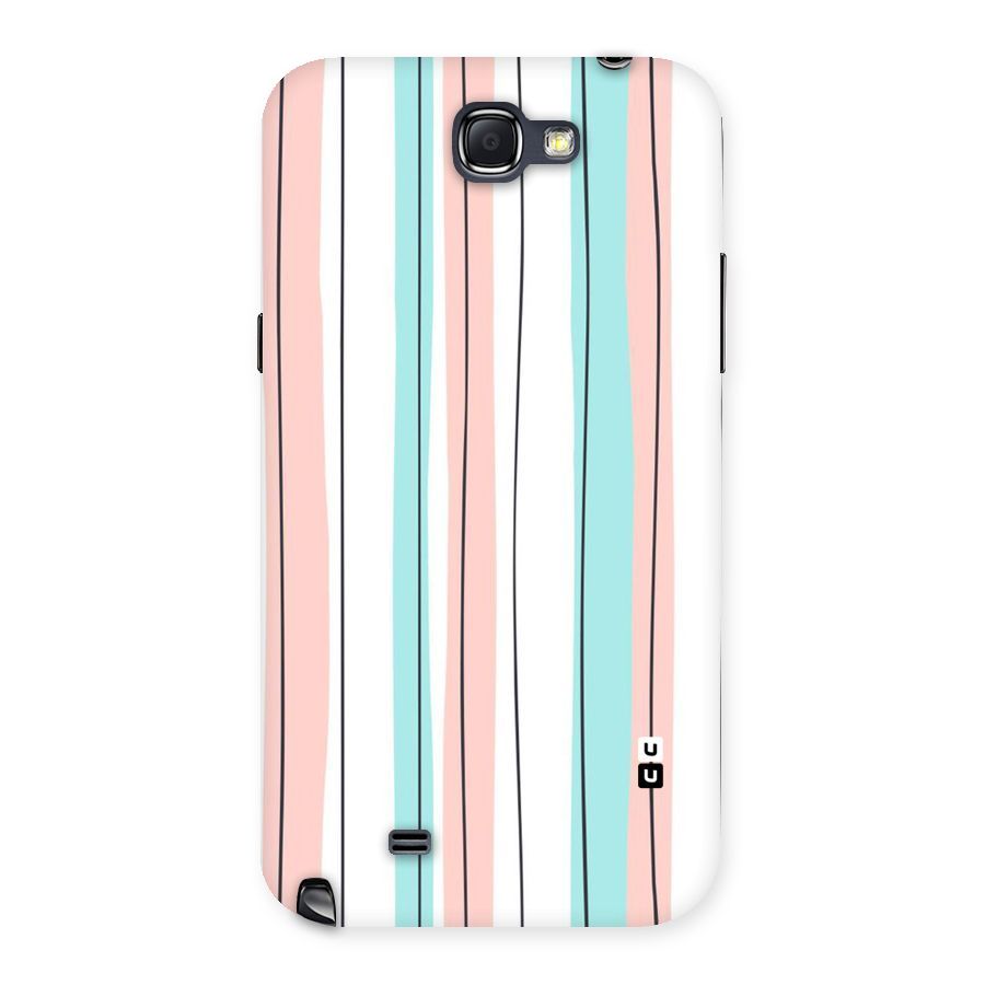 Pastel Tri Stripes Back Case for Galaxy Note 2