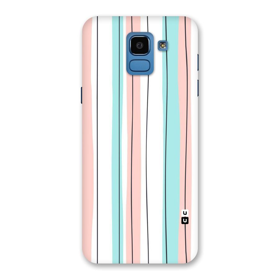 Pastel Tri Stripes Back Case for Galaxy On6