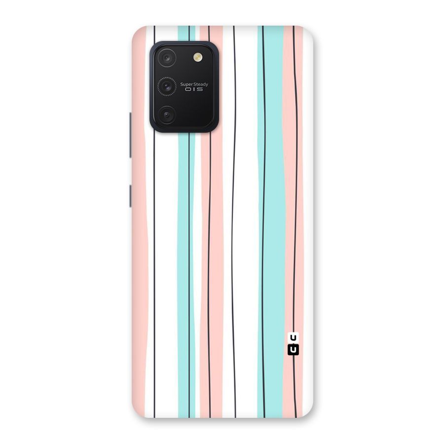 Pastel Tri Stripes Back Case for Galaxy S10 Lite
