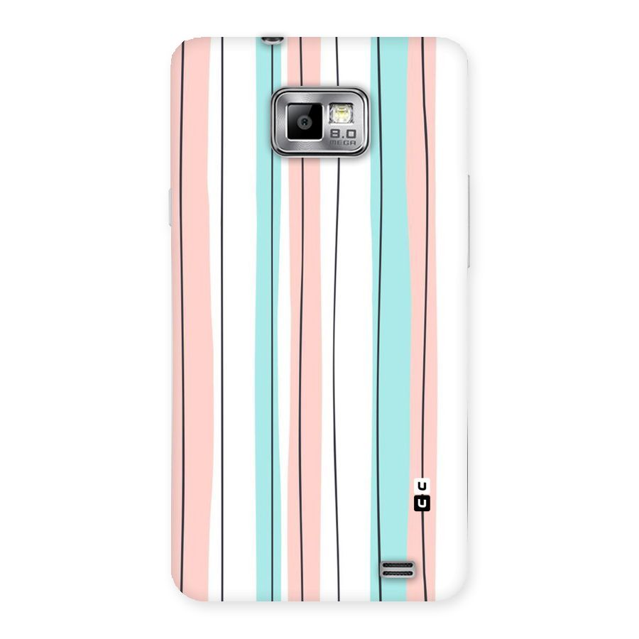 Pastel Tri Stripes Back Case for Galaxy S2