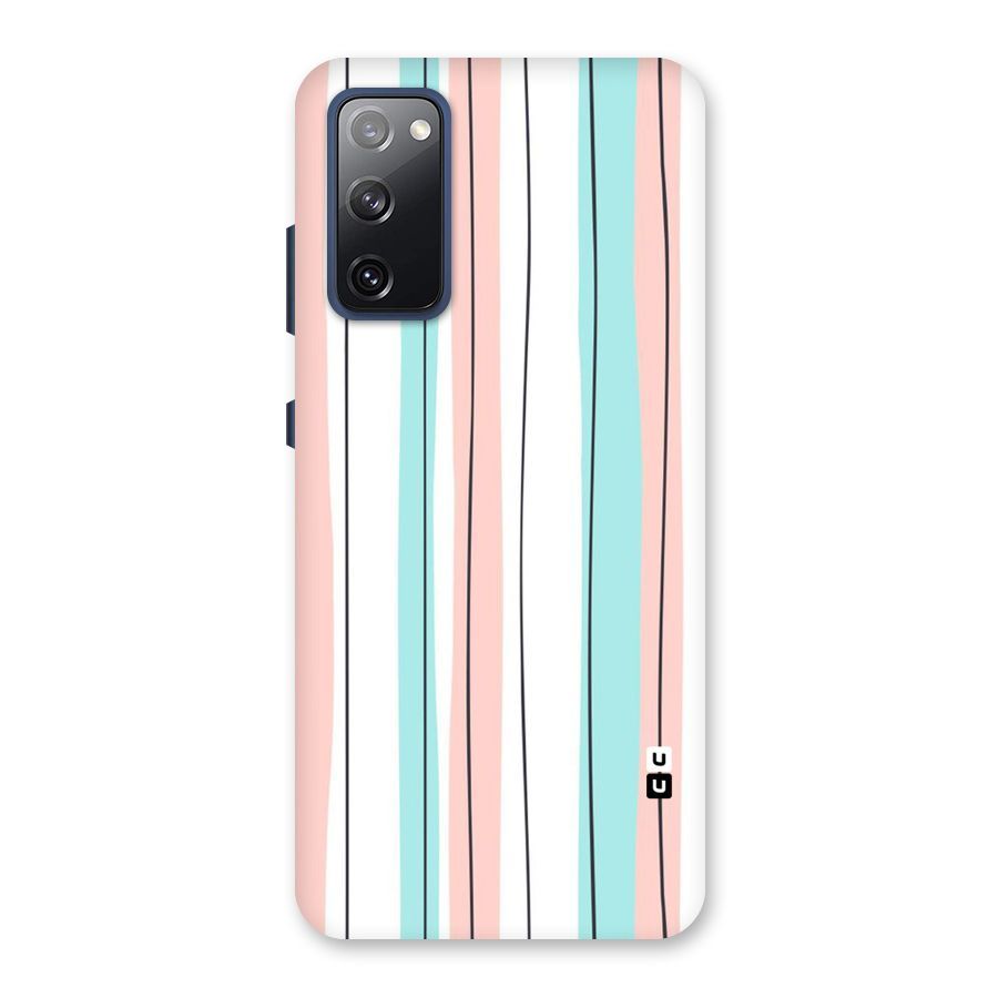 Pastel Tri Stripes Back Case for Galaxy S20 FE