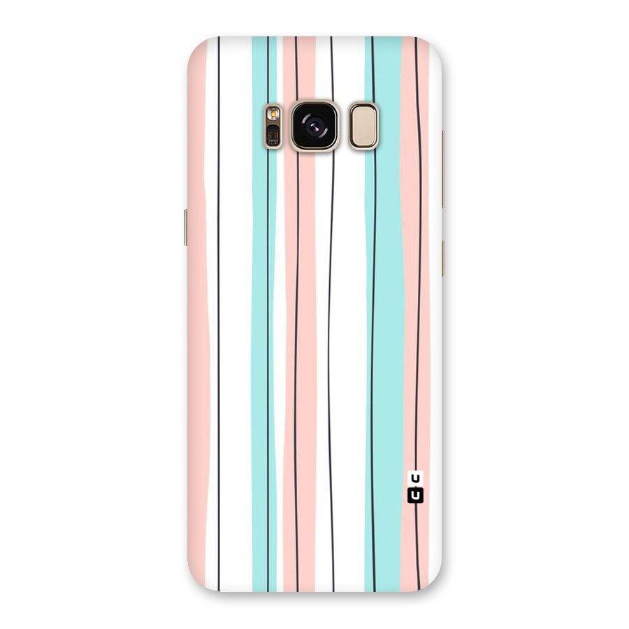 Pastel Tri Stripes Back Case for Galaxy S8