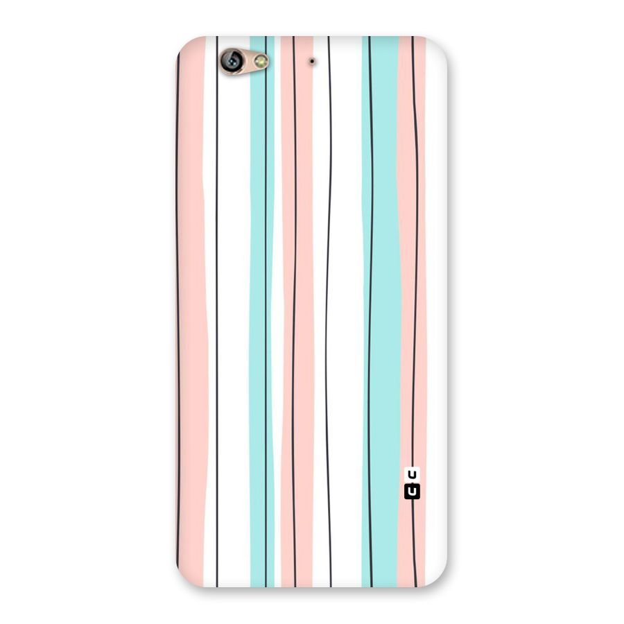 Pastel Tri Stripes Back Case for Gionee S6