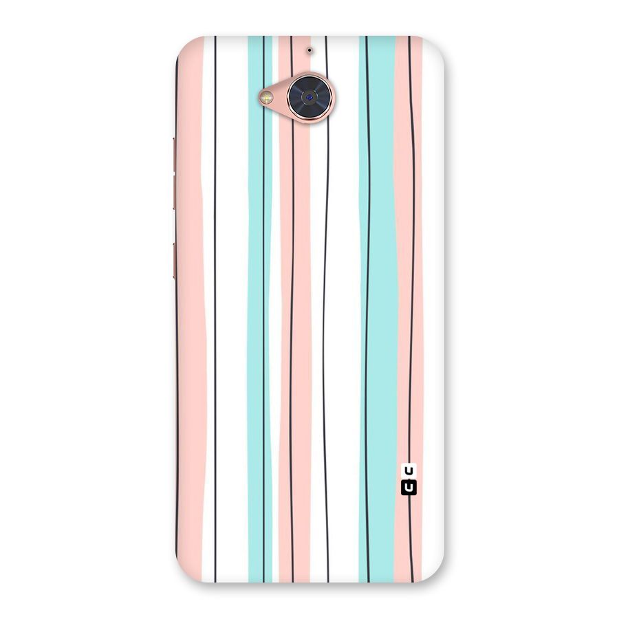 Pastel Tri Stripes Back Case for Gionee S6 Pro