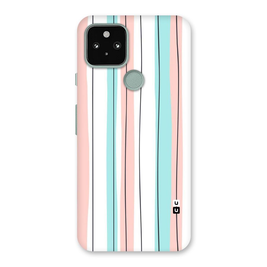 Pastel Tri Stripes Back Case for Google Pixel 5