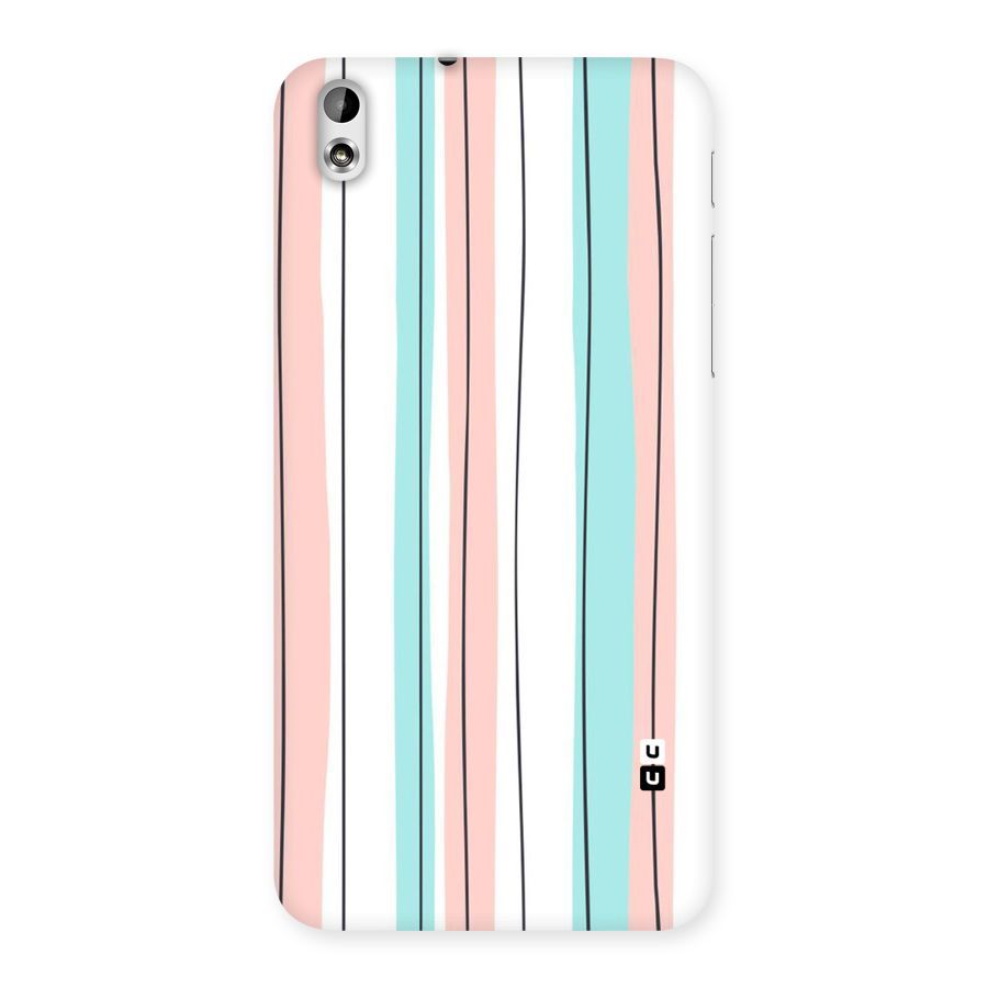 Pastel Tri Stripes Back Case for HTC Desire 816s