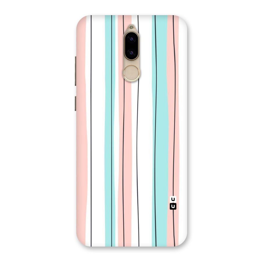 Pastel Tri Stripes Back Case for Honor 9i