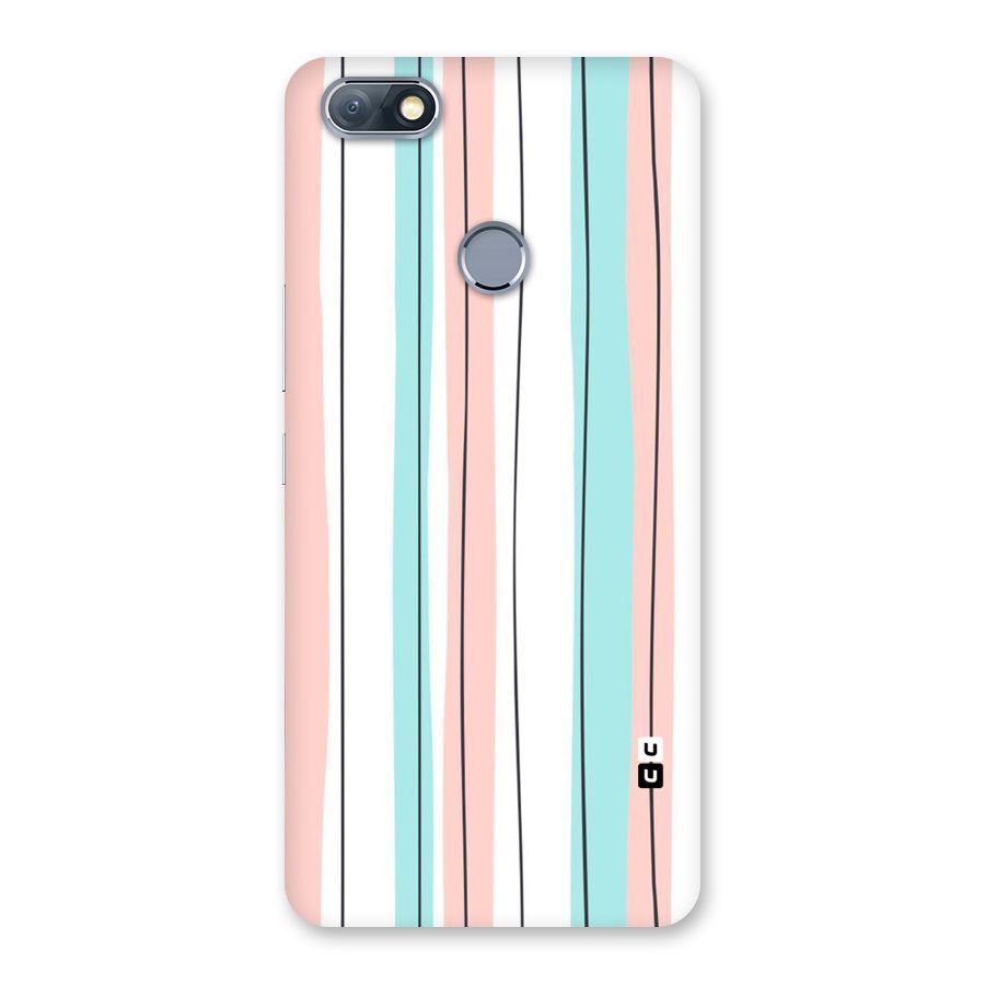 Pastel Tri Stripes Back Case for Infinix Note 5