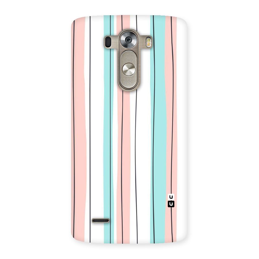 Pastel Tri Stripes Back Case for LG G3