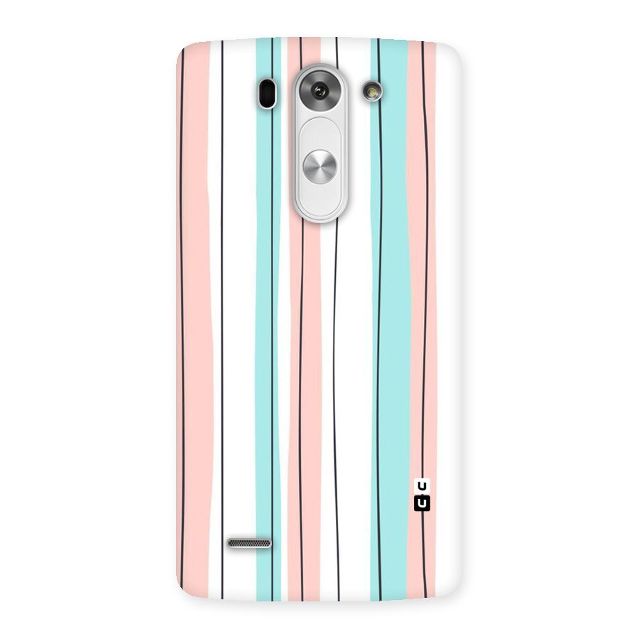 Pastel Tri Stripes Back Case for LG G3 Mini