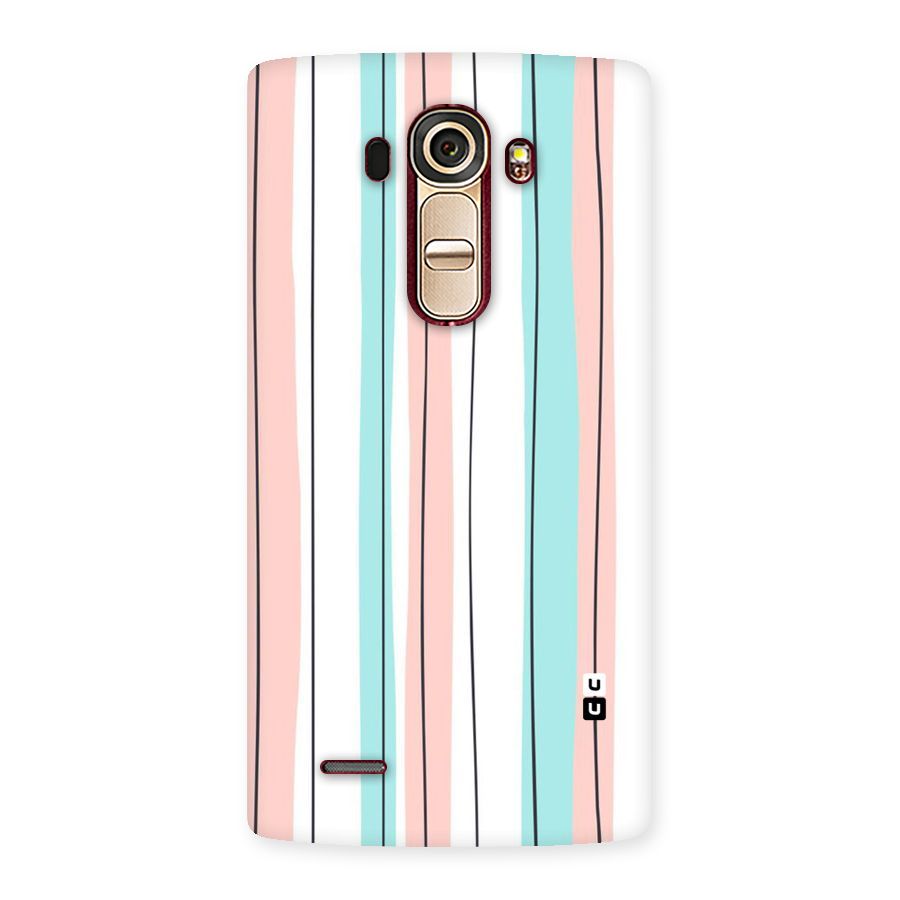 Pastel Tri Stripes Back Case for LG G4