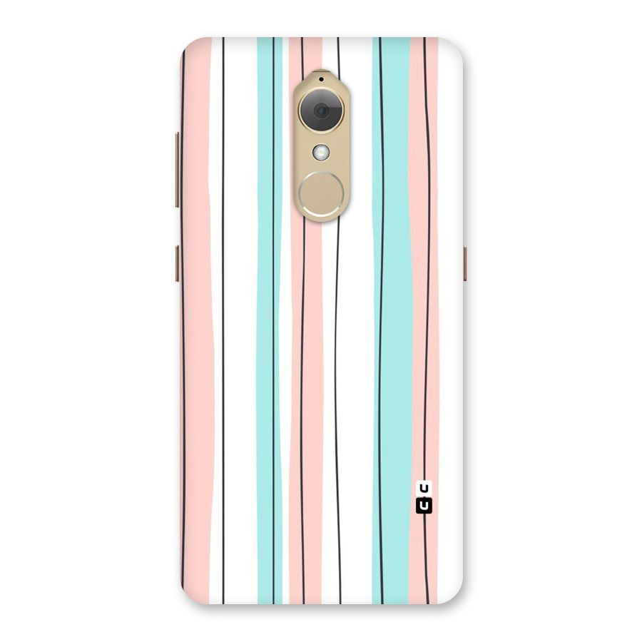 Pastel Tri Stripes Back Case for Lenovo K8