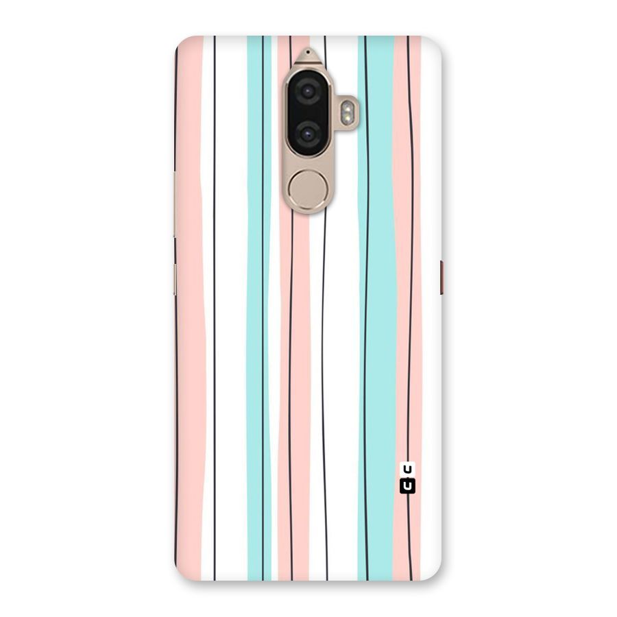 Pastel Tri Stripes Back Case for Lenovo K8 Note