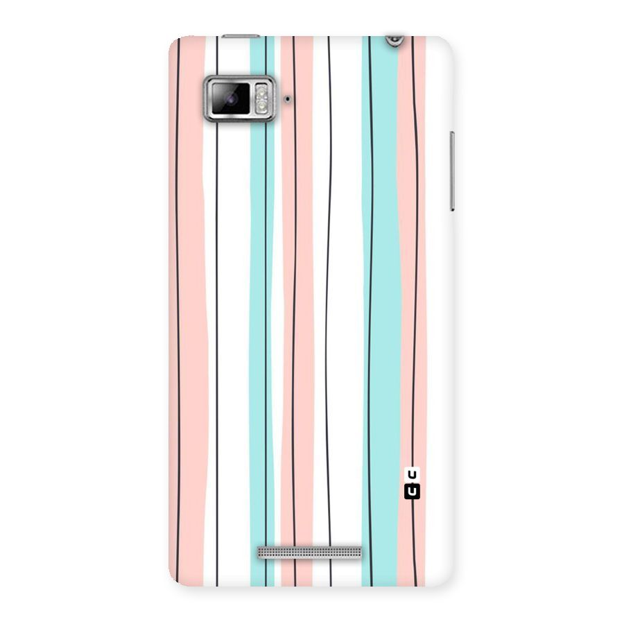 Pastel Tri Stripes Back Case for Lenovo Vibe Z K910
