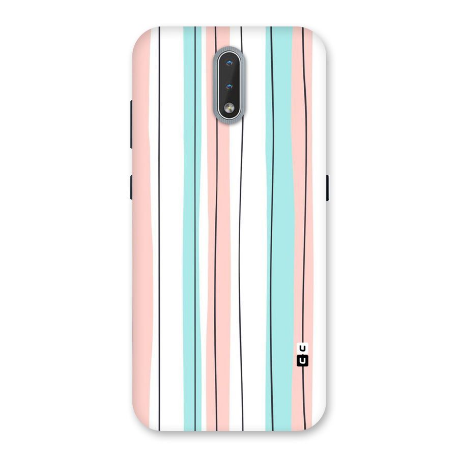 Pastel Tri Stripes Back Case for Nokia 2.3