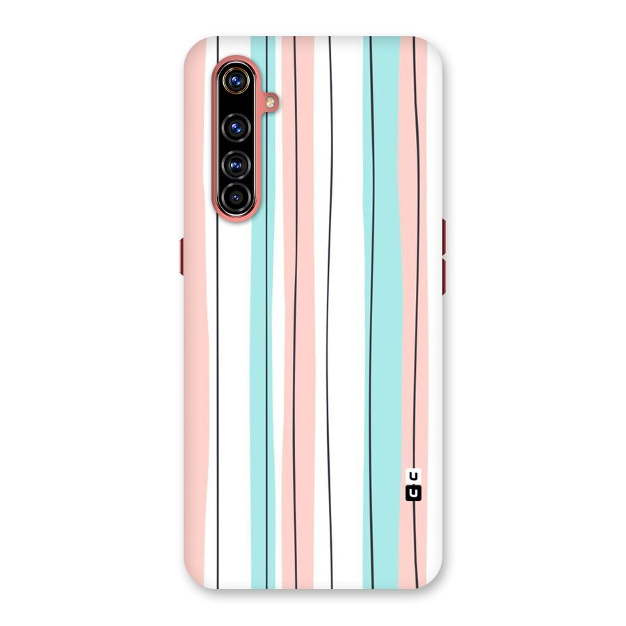 Pastel Tri Stripes Back Case for Realme X50 Pro