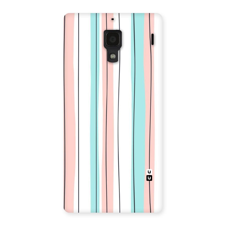 Pastel Tri Stripes Back Case for Redmi 1S