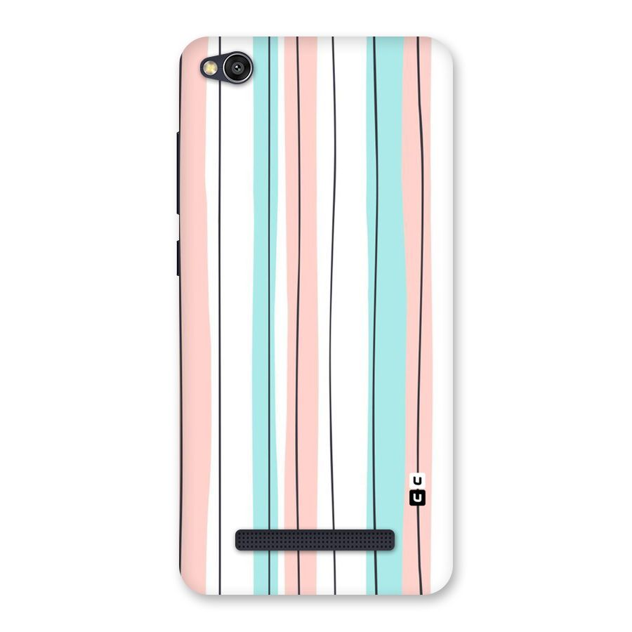 Pastel Tri Stripes Back Case for Redmi 4A