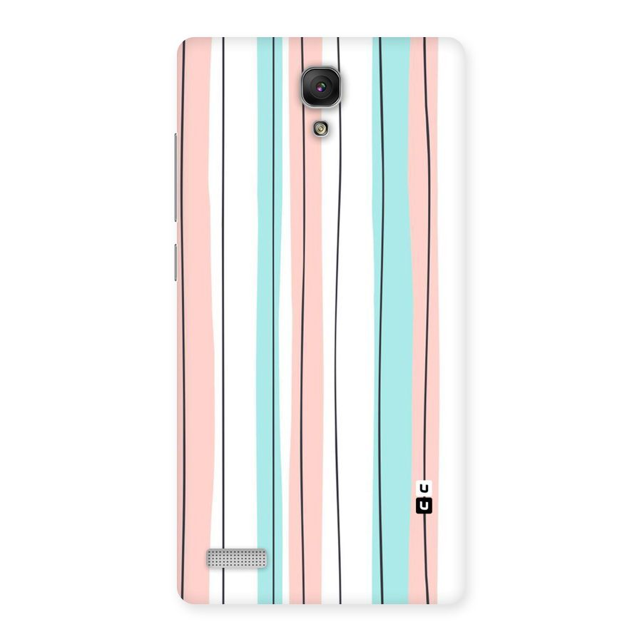 Pastel Tri Stripes Back Case for Redmi Note Prime