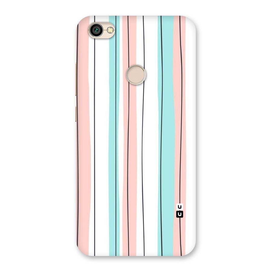 Pastel Tri Stripes Back Case for Redmi Y1 2017