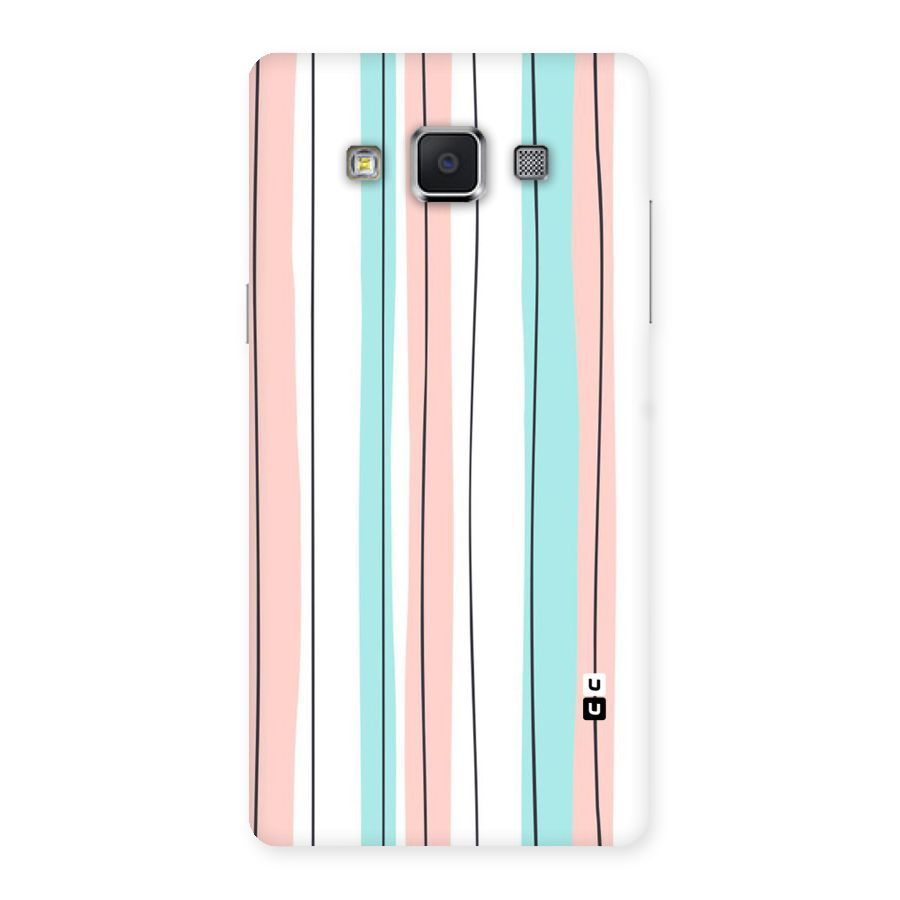 Pastel Tri Stripes Back Case for Samsung Galaxy A5