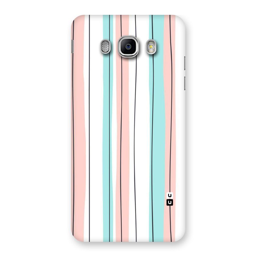 Pastel Tri Stripes Back Case for Samsung Galaxy J5 2016