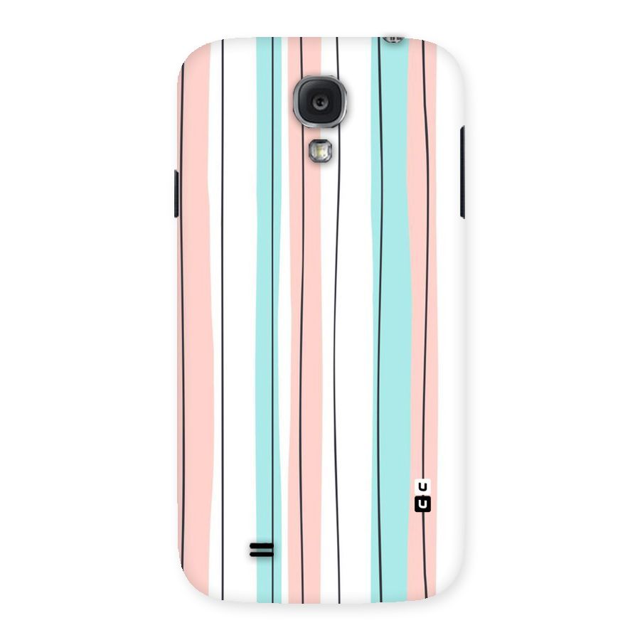 Pastel Tri Stripes Back Case for Samsung Galaxy S4