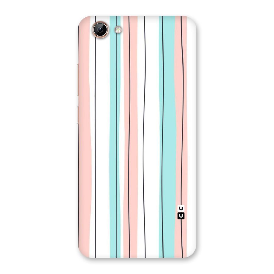 Pastel Tri Stripes Back Case for Vivo Y71