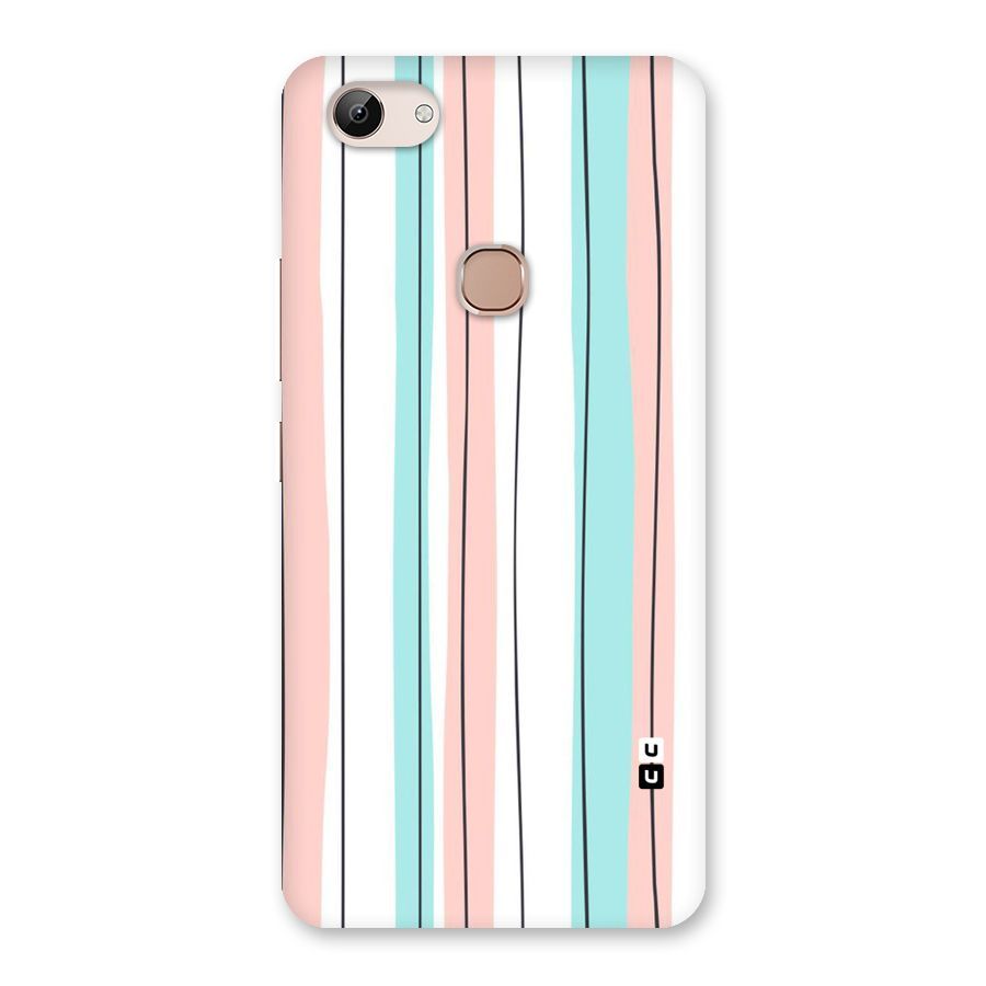Pastel Tri Stripes Back Case for Vivo Y83