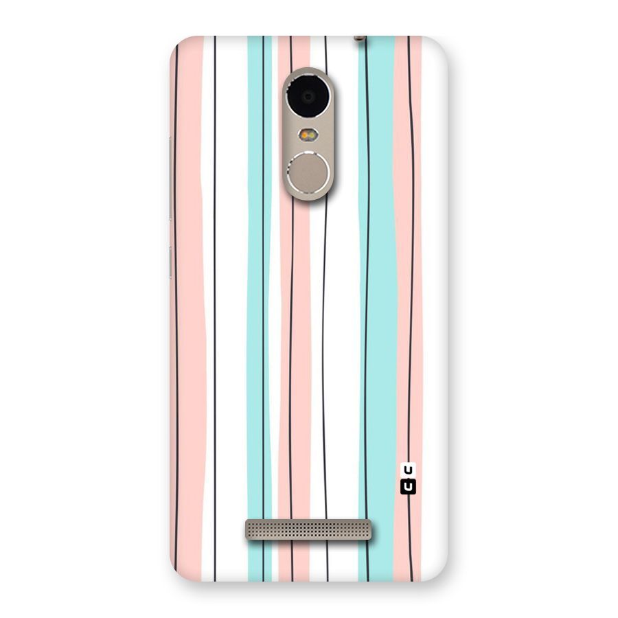 Pastel Tri Stripes Back Case for Xiaomi Redmi Note 3