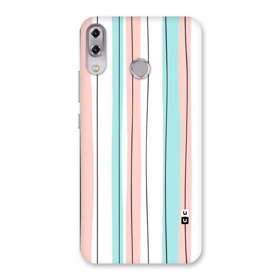 Pastel Tri Stripes Back Case for Zenfone 5Z