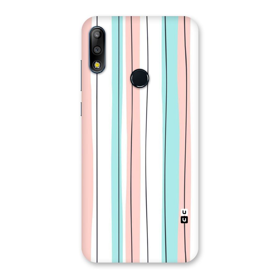 Pastel Tri Stripes Back Case for Zenfone Max Pro M2