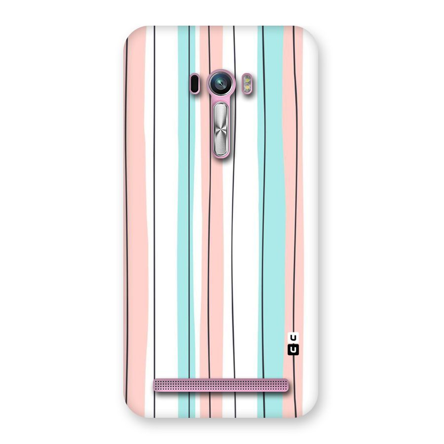 Pastel Tri Stripes Back Case for Zenfone Selfie