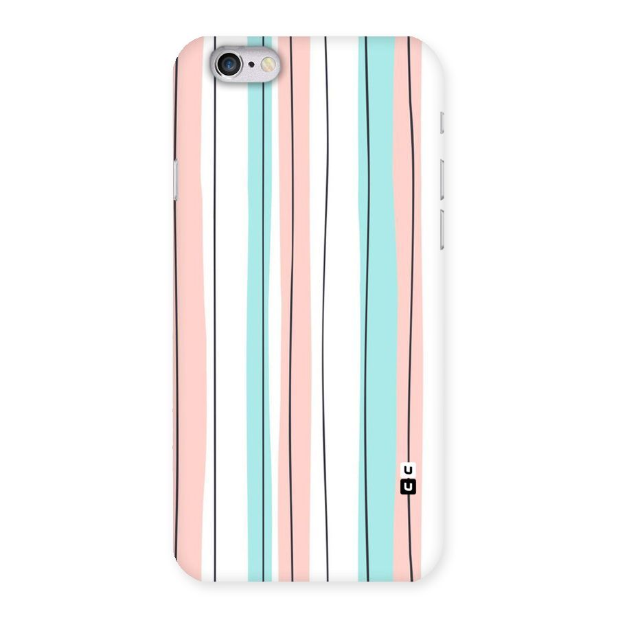 Pastel Tri Stripes Back Case for iPhone 6 6S