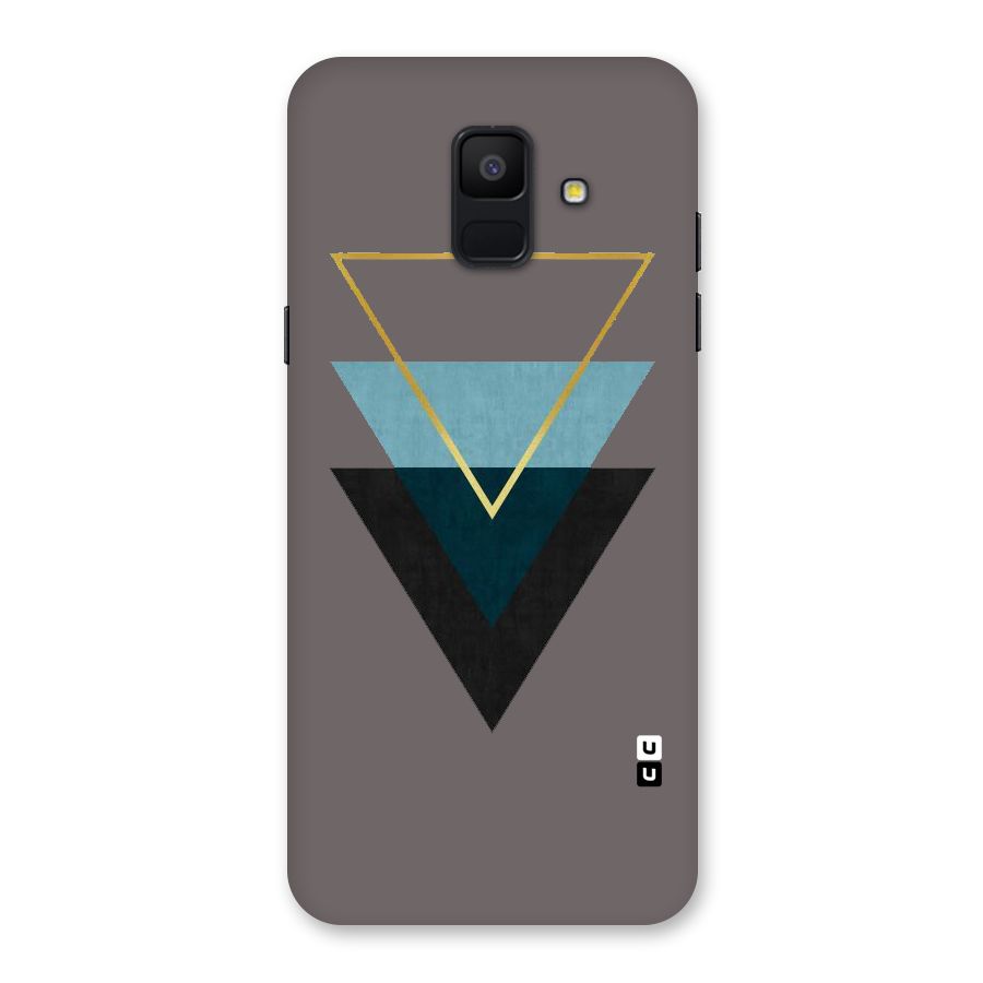Pastel Triangle Back Case for Galaxy A6 (2018)